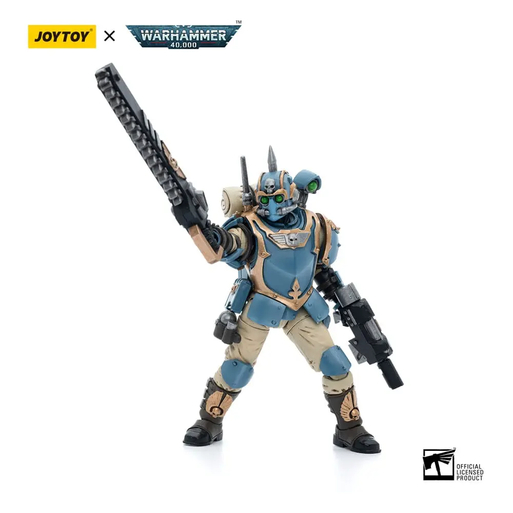 Warhammer 40k 1/18 Astra Militarum Tempestus Scions Squad 55th Kappic Eagles Tempestor akciófigura 12 cm termékfotó