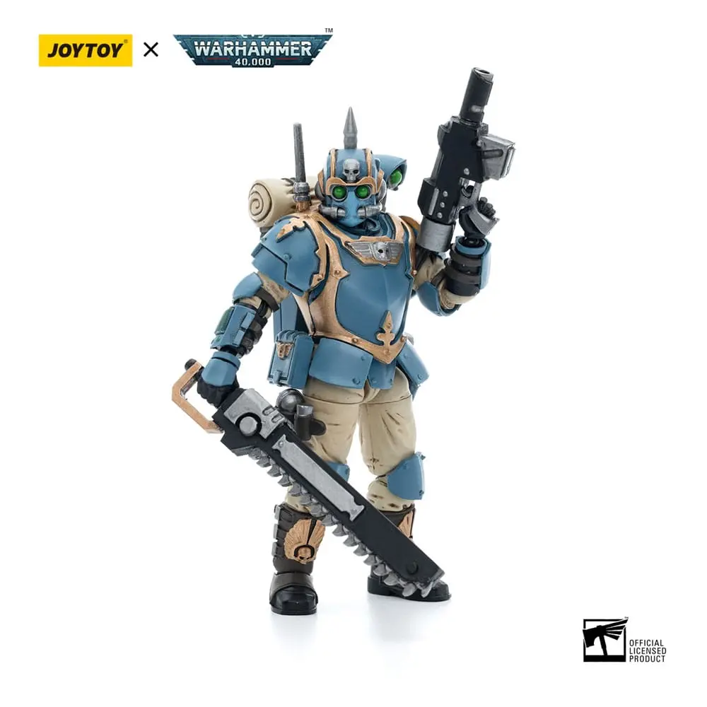 Warhammer 40k 1/18 Astra Militarum Tempestus Scions Squad 55th Kappic Eagles Tempestor akciófigura 12 cm termékfotó