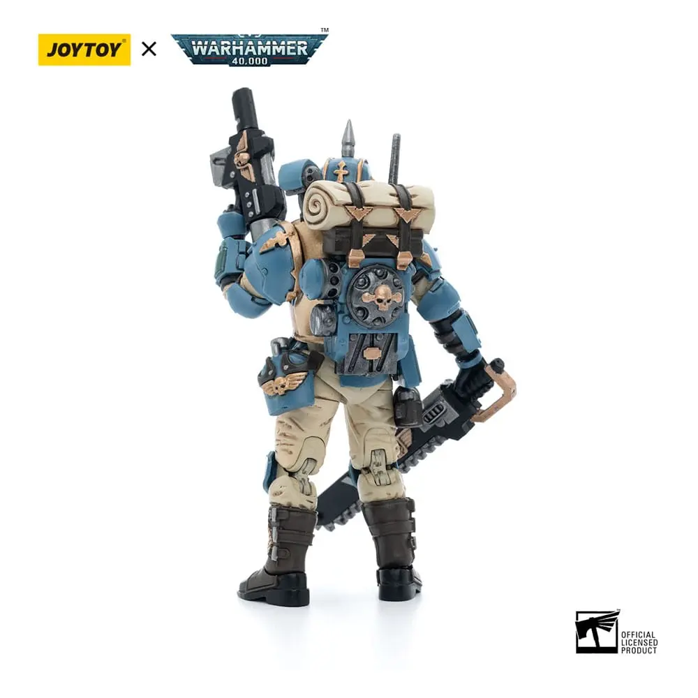 Warhammer 40k 1/18 Astra Militarum Tempestus Scions Squad 55th Kappic Eagles Tempestor akciófigura 12 cm termékfotó