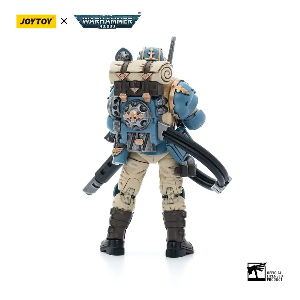 Warhammer 40k 1/18 Astra Militarum Tempestus Scions Squad 55th Kappic Eagles Tempestus Scion 2 akciófigura 12 cm termékfotó