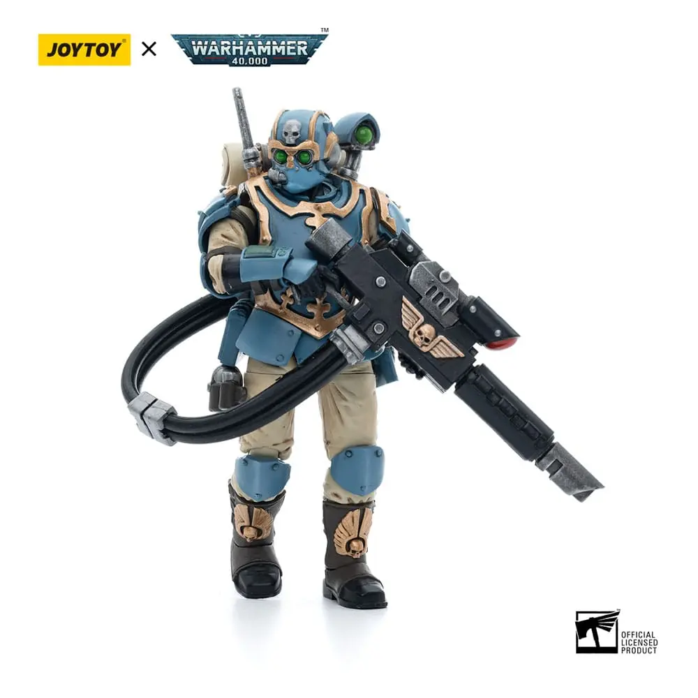 Warhammer 40k 1/18 Astra Militarum Tempestus Scions Squad 55th Kappic Eagles Tempestus Scion 2 akciófigura 12 cm termékfotó