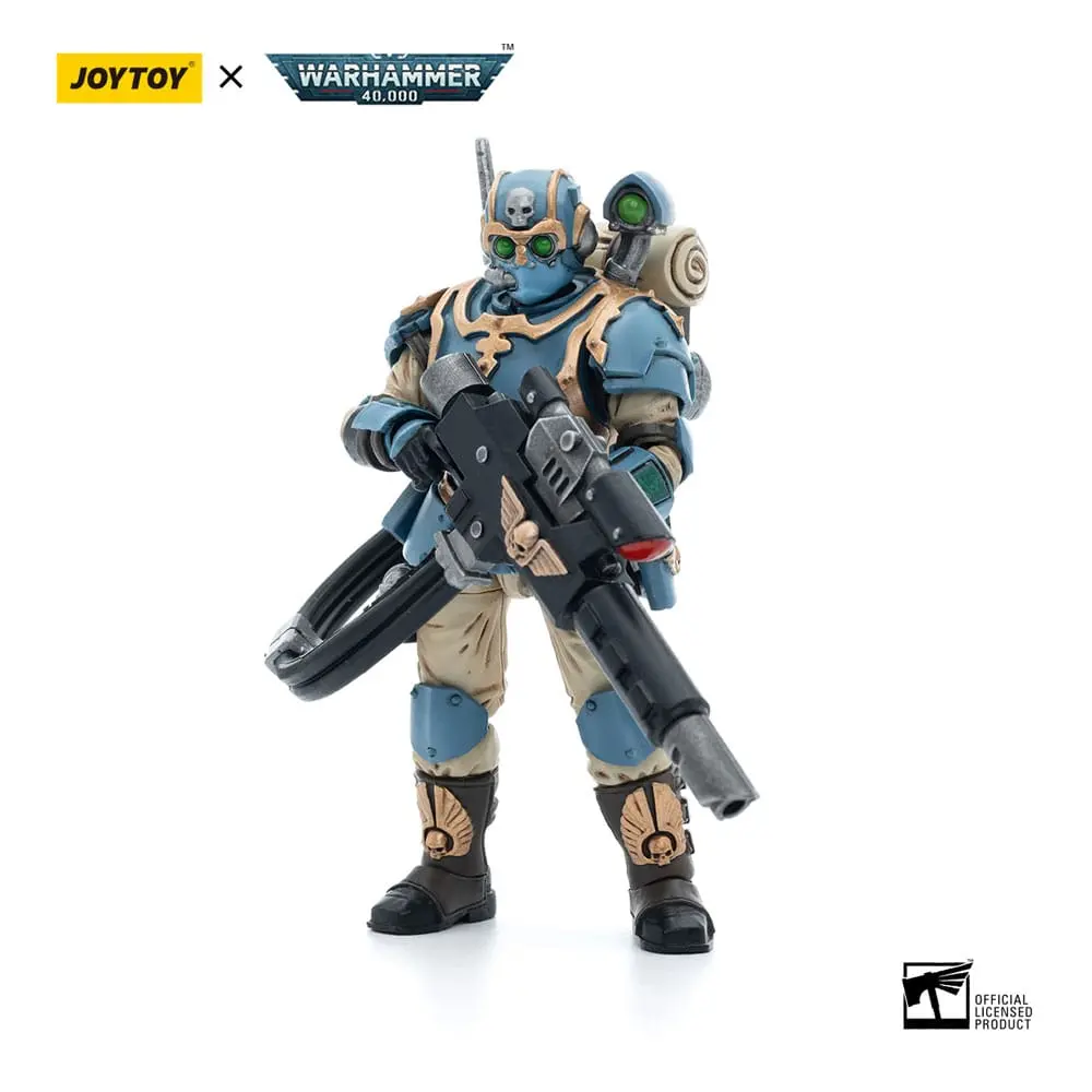 Warhammer 40k 1/18 Astra Militarum Tempestus Scions Squad 55th Kappic Eagles Tempestus Scion 2 akciófigura 12 cm termékfotó