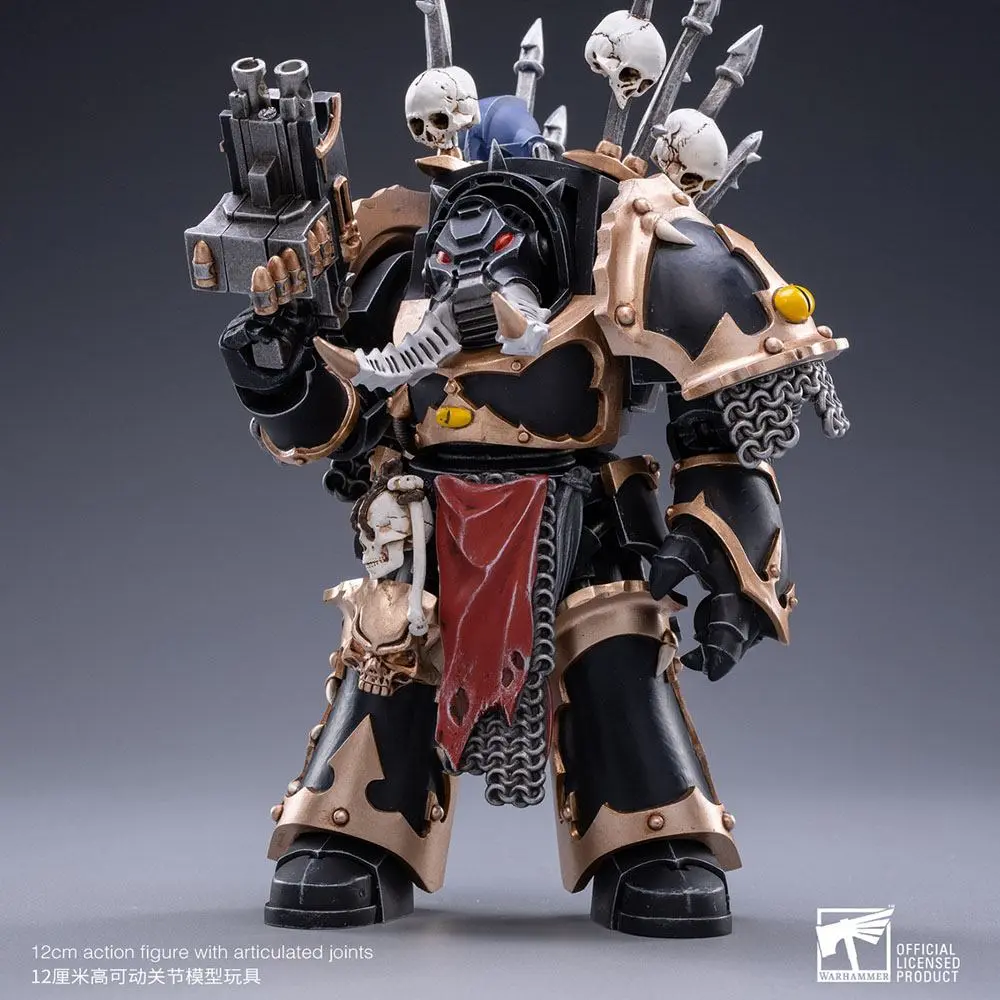 Warhammer 40k 1/18 Black Legion Brother Bathalorr akciófigura 17 cm termékfotó