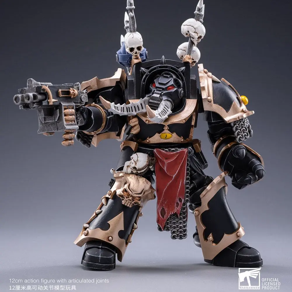 Warhammer 40k 1/18 Black Legion Brother Bathalorr akciófigura 17 cm termékfotó