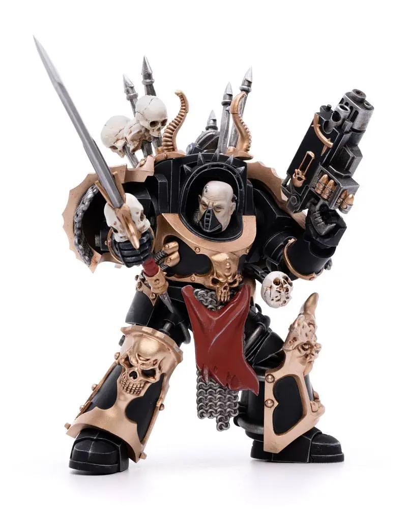 Warhammer 40k 1/18 Black Legion Brother Gnarl akciófigura 17 cm termékfotó