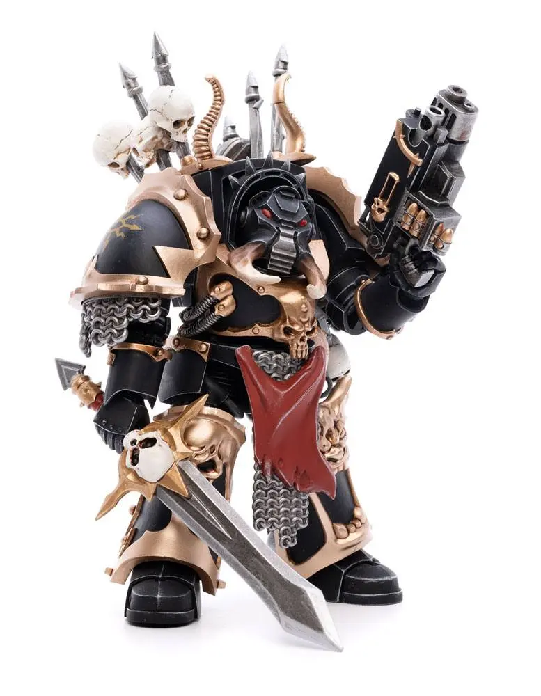 Warhammer 40k 1/18 Black Legion Brother Gnarl akciófigura 17 cm termékfotó
