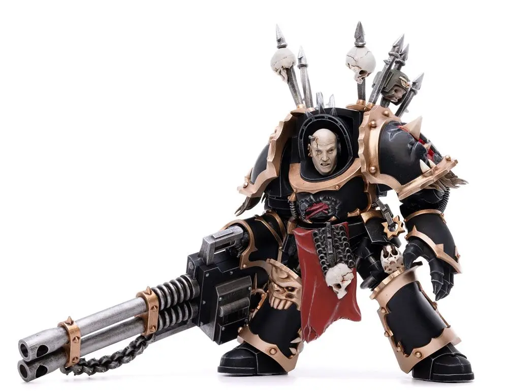 Warhammer 40k 1/18 Black Legion Brother Gornoth akciófigura 17 cm termékfotó