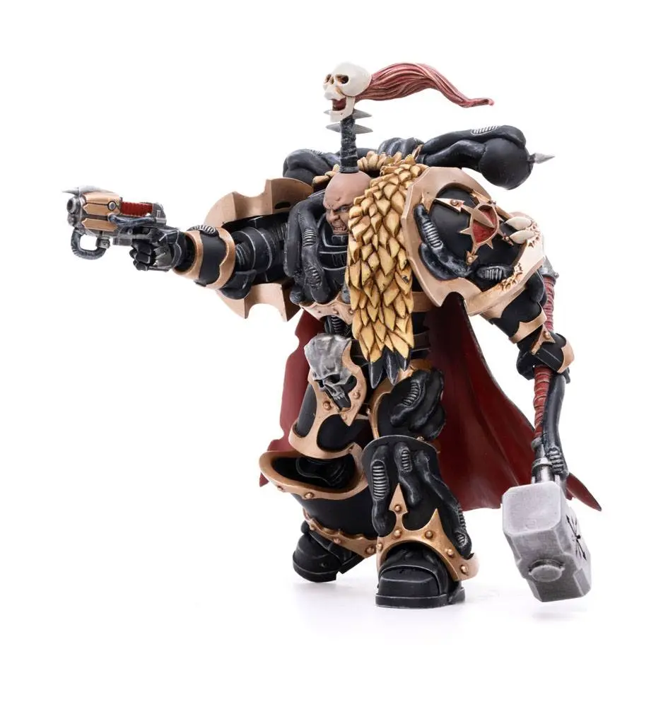 Warhammer 40k 1/18 Black Legion Chaos Lord Khalos the Ravager akciófigura 16 cm termékfotó