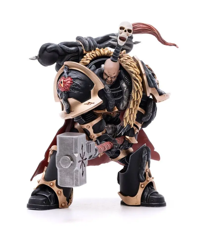 Warhammer 40k 1/18 Black Legion Chaos Lord Khalos the Ravager akciófigura 16 cm termékfotó