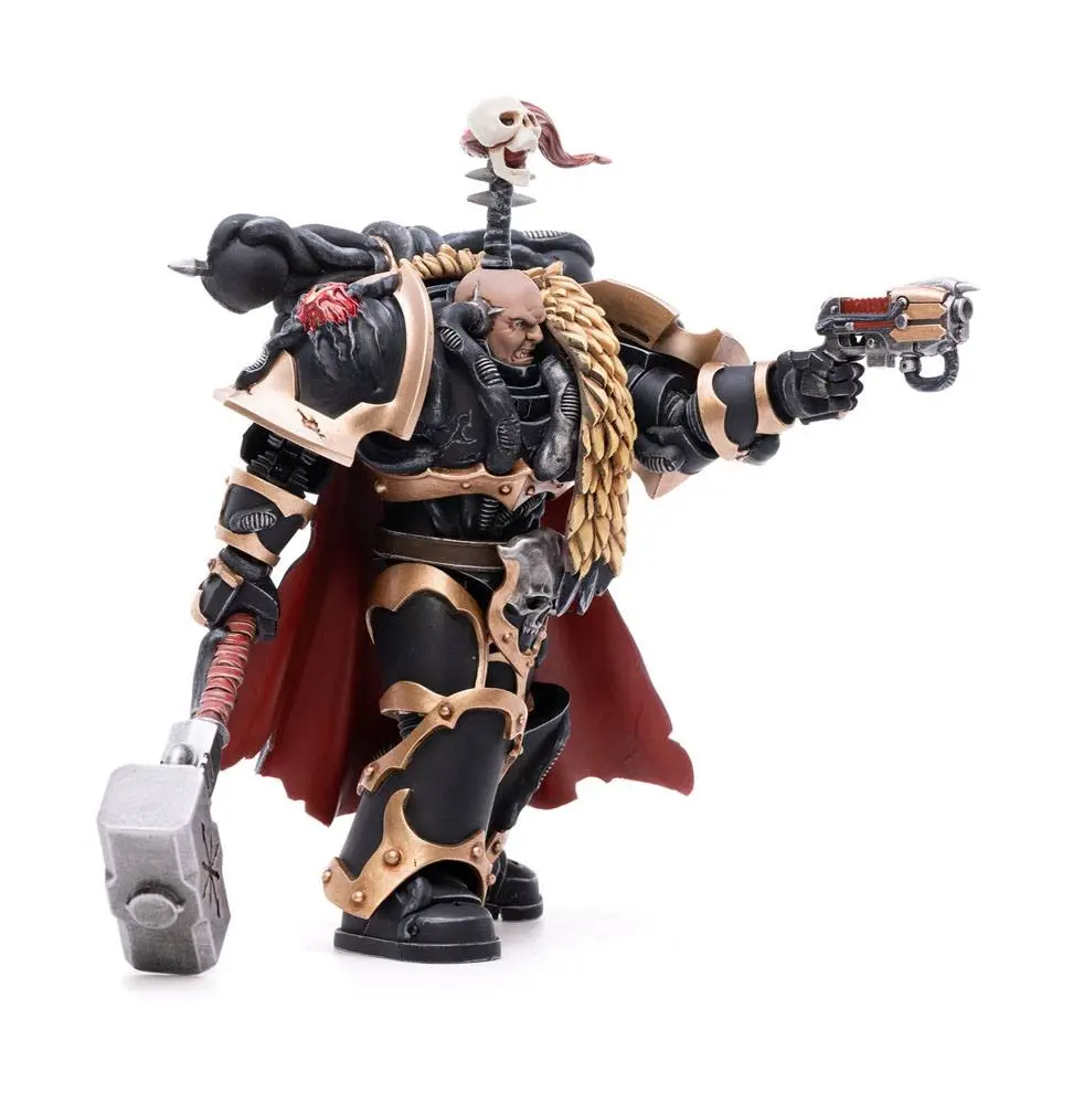 Warhammer 40k 1/18 Black Legion Chaos Lord Khalos the Ravager akciófigura 16 cm termékfotó