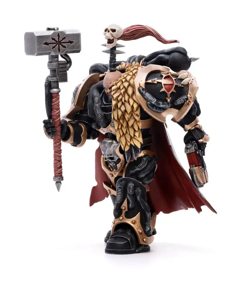 Warhammer 40k 1/18 Black Legion Chaos Lord Khalos the Ravager akciófigura 16 cm termékfotó