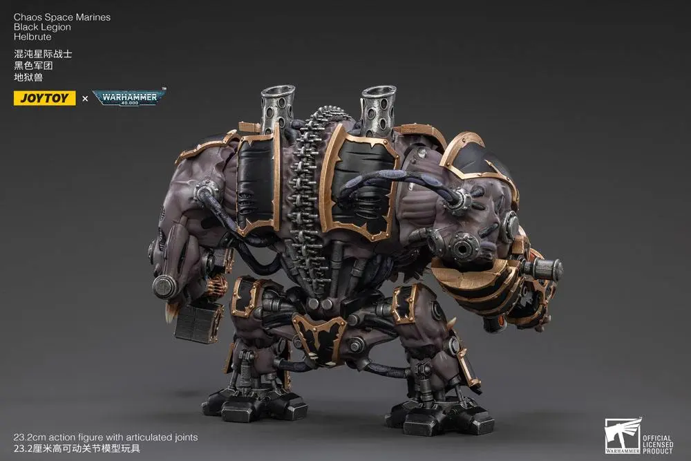 Warhammer 40k 1/18 Black Legion Helbrute akciófigura 23 cm termékfotó