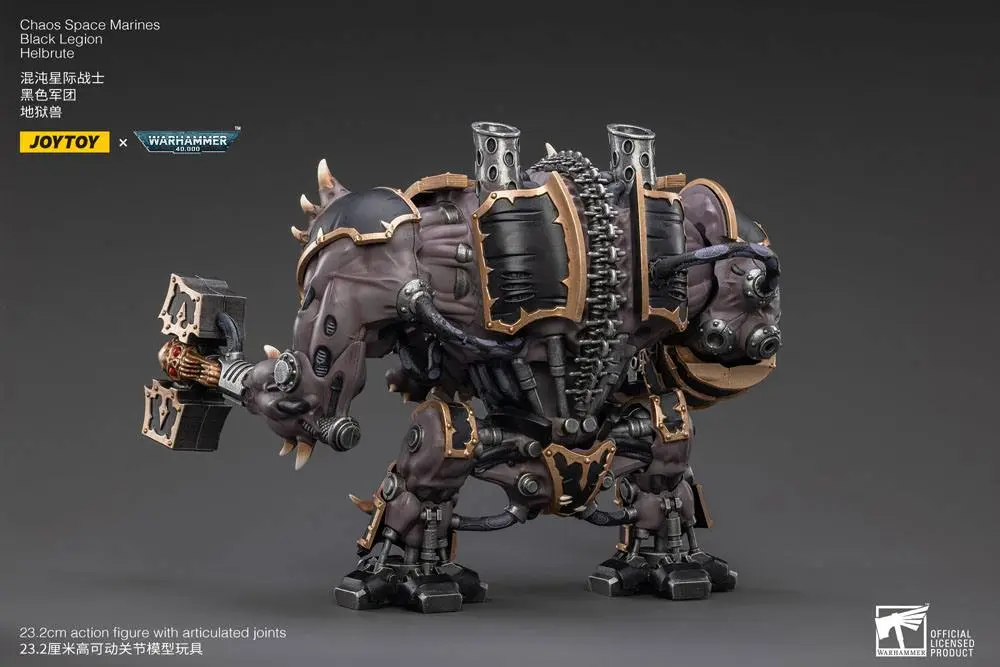 Warhammer 40k 1/18 Black Legion Helbrute akciófigura 23 cm termékfotó