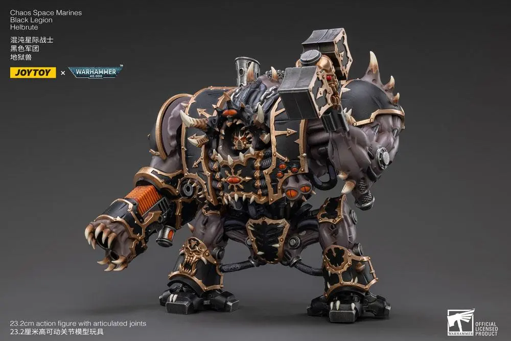 Warhammer 40k 1/18 Black Legion Helbrute akciófigura 23 cm termékfotó