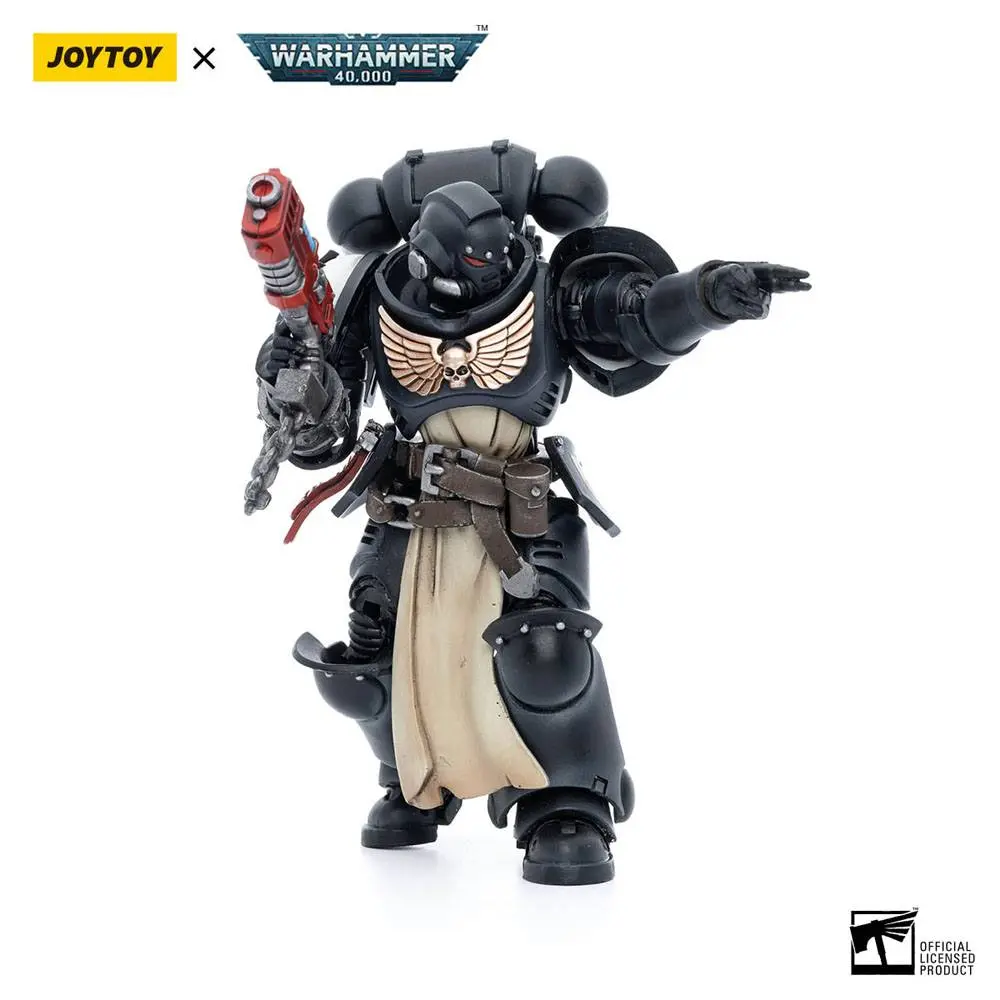 Warhammer 40k 1/18 Black Templars Army Primaris Crusader Squad 4 db-os akciófigura csomag 12 cm termékfotó