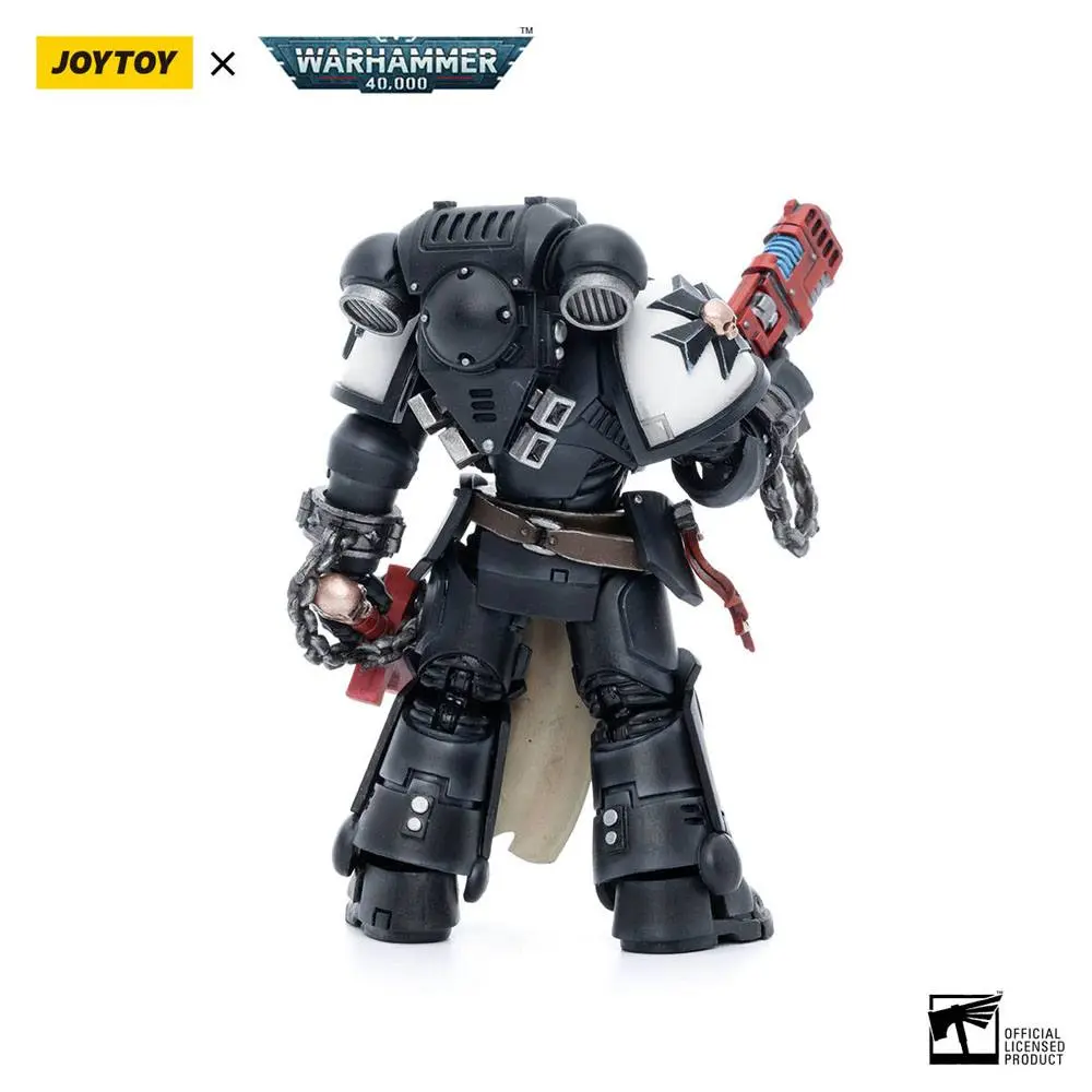 Warhammer 40k 1/18 Black Templars Army Primaris Crusader Squad 4 db-os akciófigura csomag 12 cm termékfotó