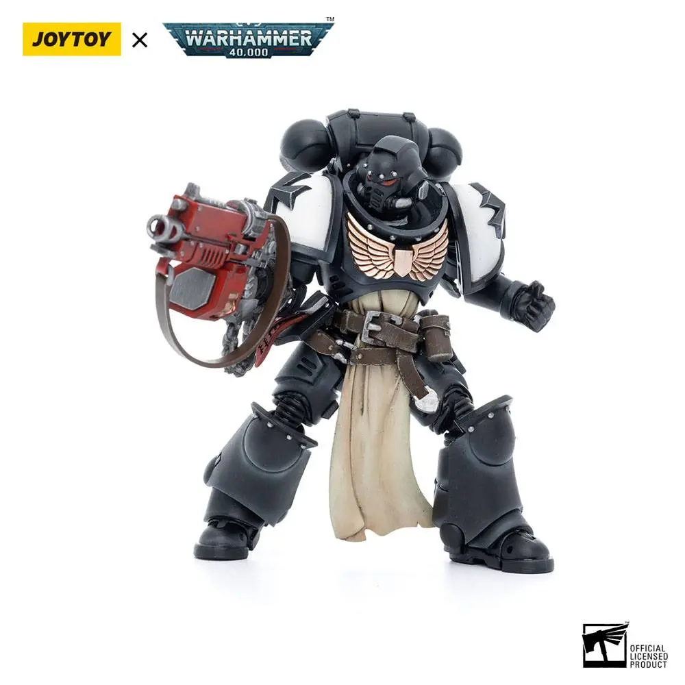 Warhammer 40k 1/18 Black Templars Army Primaris Crusader Squad 4 db-os akciófigura csomag 12 cm termékfotó