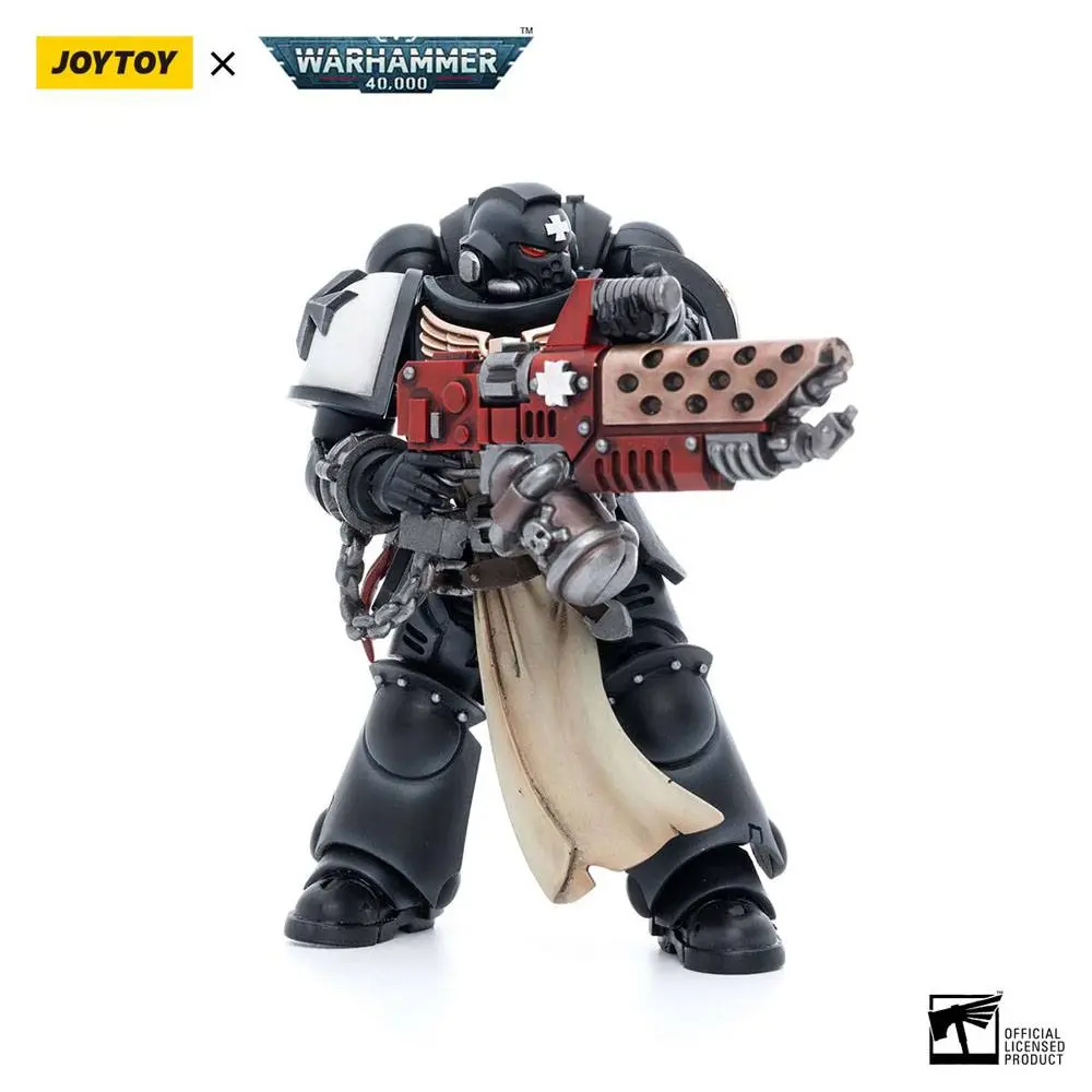 Warhammer 40k 1/18 Black Templars Army Primaris Crusader Squad 4 db-os akciófigura csomag 12 cm termékfotó