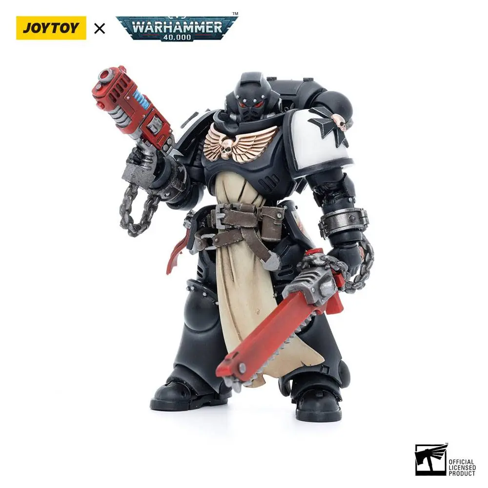 Warhammer 40k 1/18 Black Templars Army Primaris Crusader Squad 4 db-os akciófigura csomag 12 cm termékfotó
