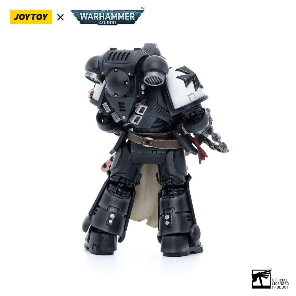 Warhammer 40k 1/18 Black Templars Army Primaris Crusader Squad 4 db-os akciófigura csomag 12 cm termékfotó