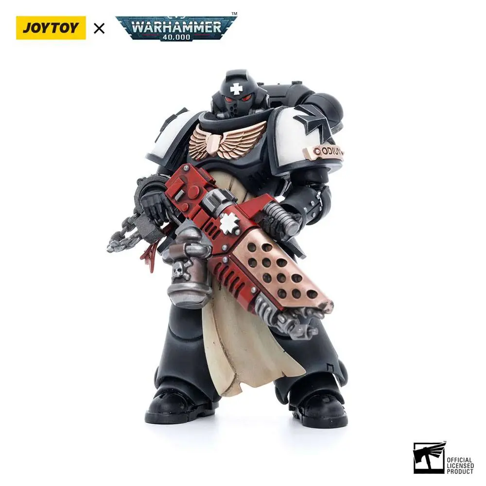 Warhammer 40k 1/18 Black Templars Army Primaris Crusader Squad 4 db-os akciófigura csomag 12 cm termékfotó