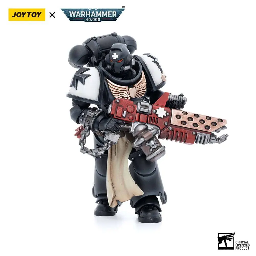 Warhammer 40k 1/18 Black Templars Army Primaris Crusader Squad 4 db-os akciófigura csomag 12 cm termékfotó