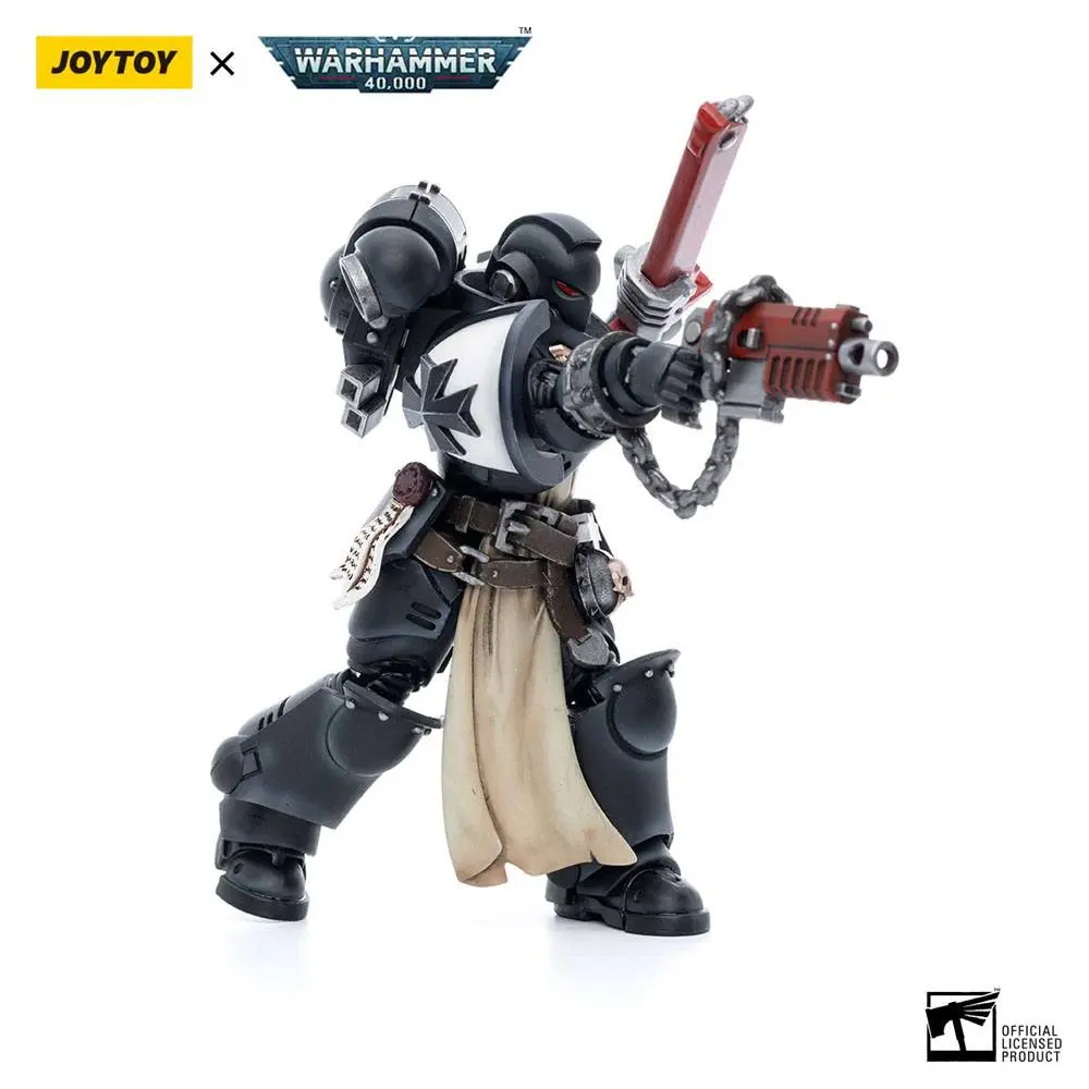 Warhammer 40k 1/18 Black Templars Army Primaris Crusader Squad 4 db-os akciófigura csomag 12 cm termékfotó