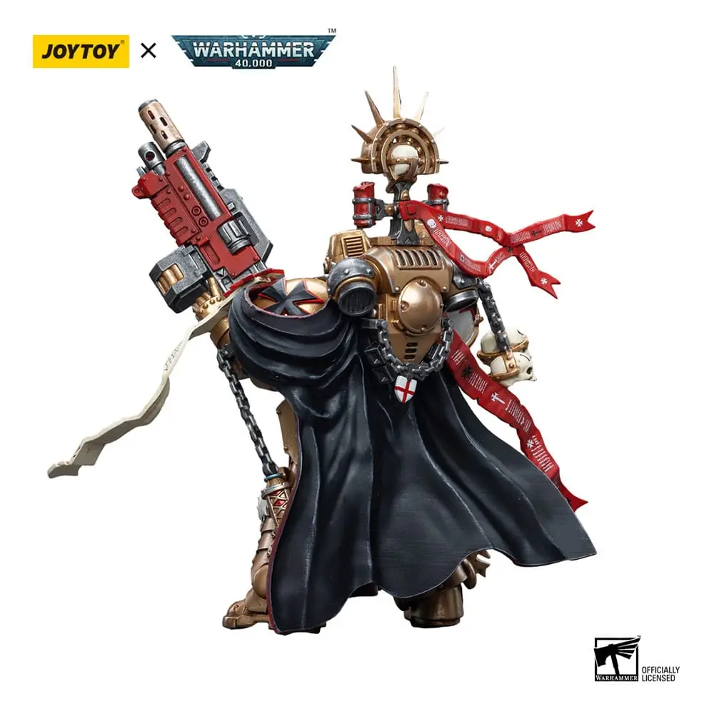 Warhammer 40k 1/18 Black Templars High Marshal Helbrecht akciófigura 12 cm termékfotó