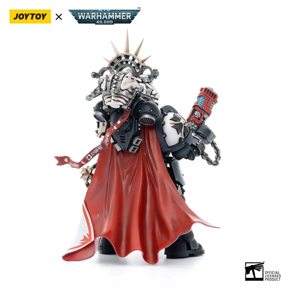Warhammer 40k 1/18 Black Templars Marshal Baldeckrath akciófigura 12 cm termékfotó