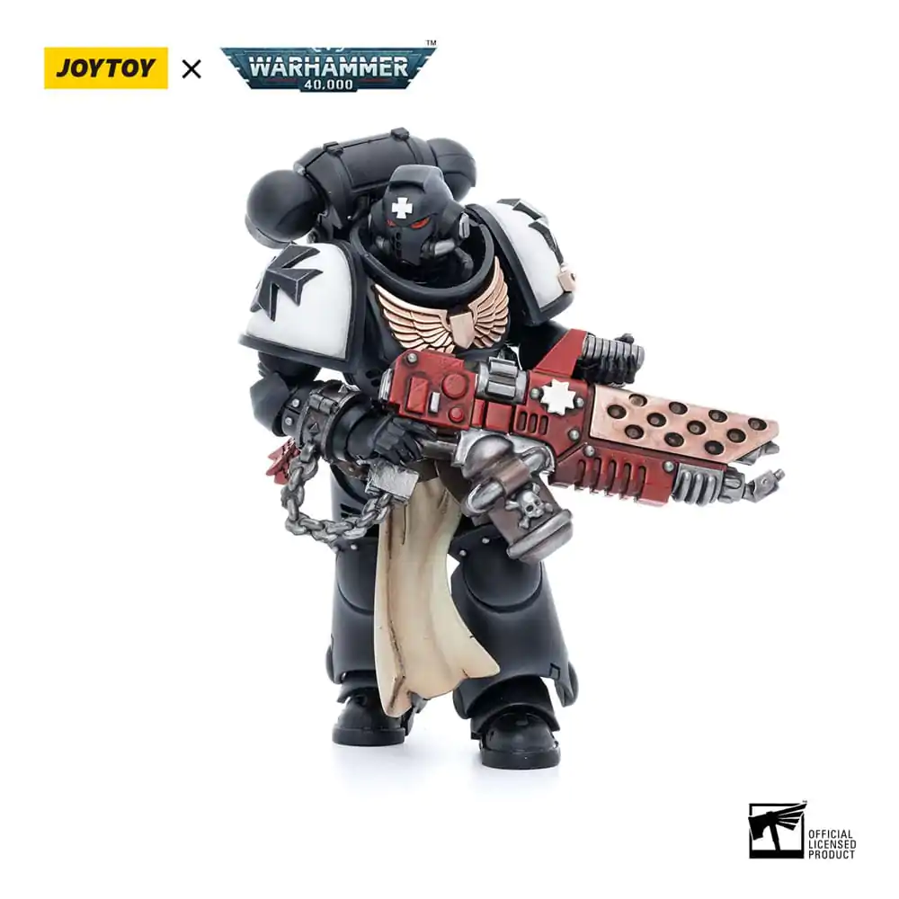 Warhammer 40k 1/18 Black Templars Primaris Initiate Brother Raemont akciófigura 12 cm termékfotó