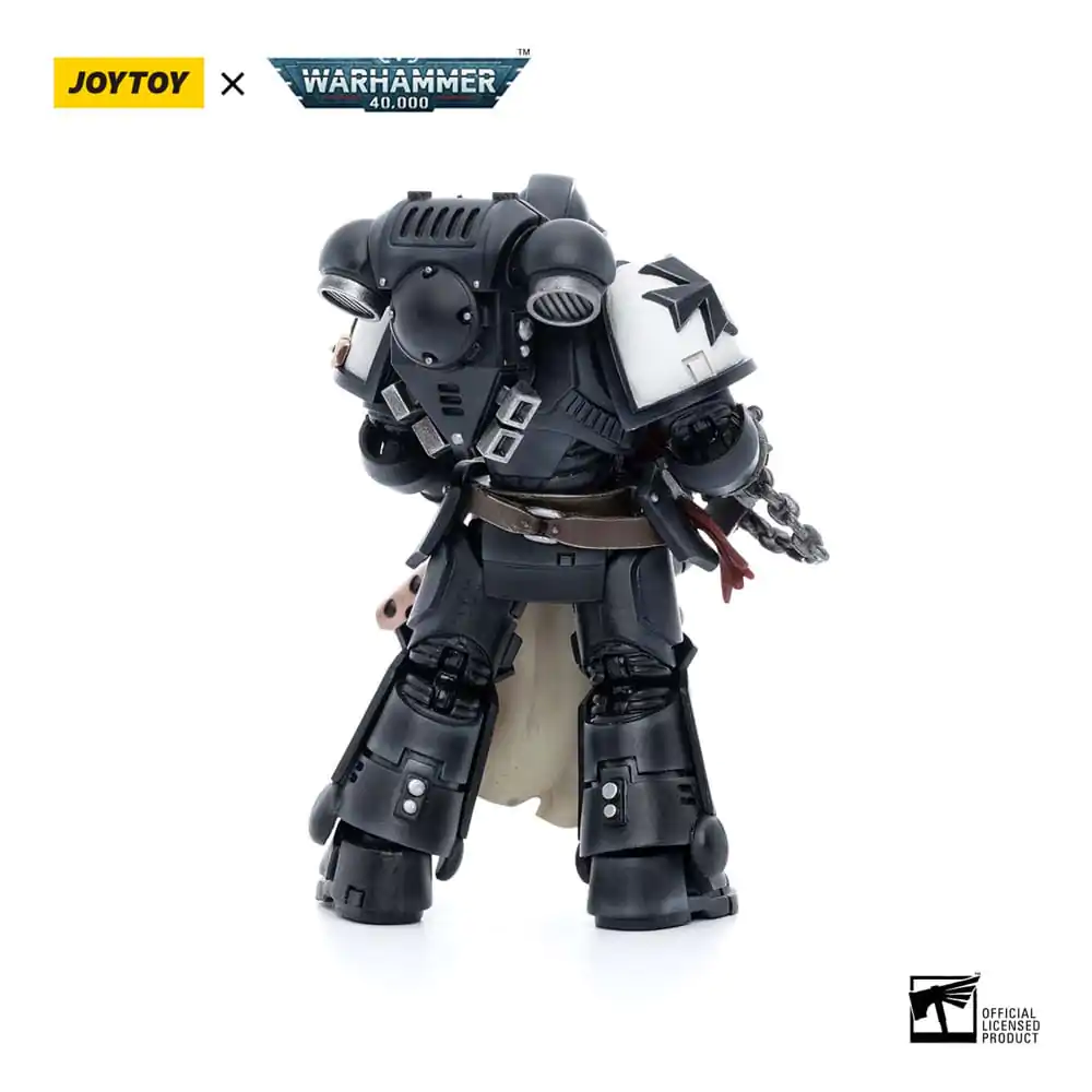 Warhammer 40k 1/18 Black Templars Primaris Initiate Brother Raemont akciófigura 12 cm termékfotó