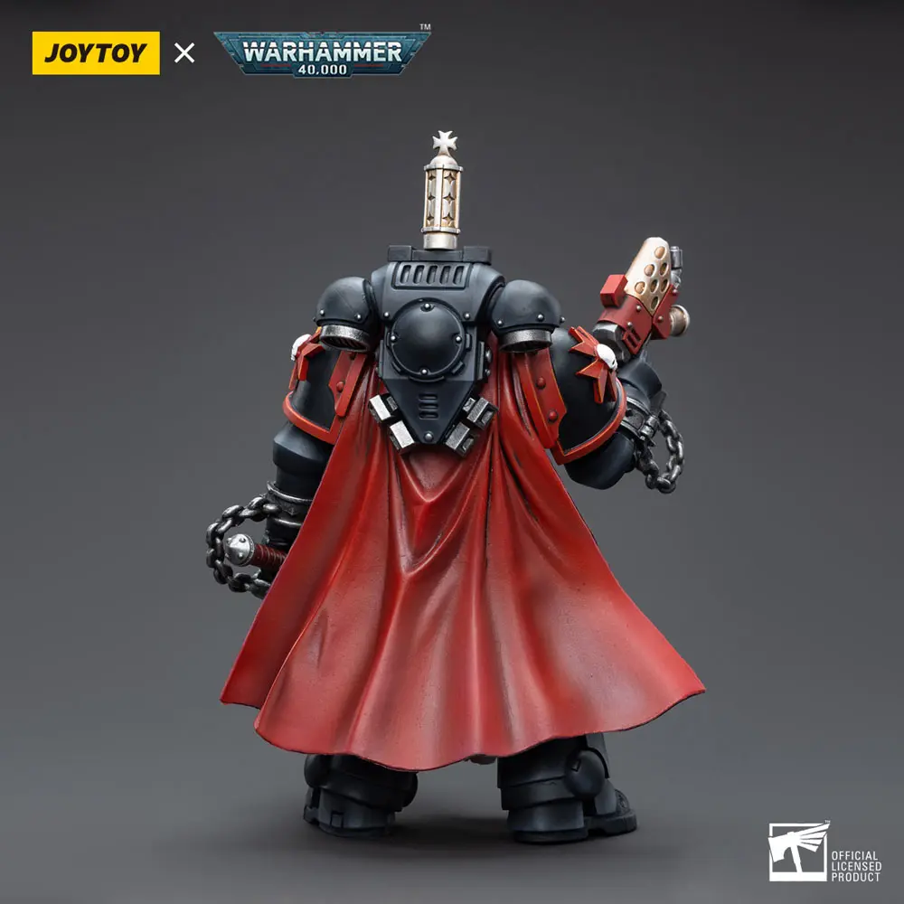 Warhammer 40k 1/18 Black Templars Primaris Sword Brethren Granbertus akciófigura 12 cm termékfotó