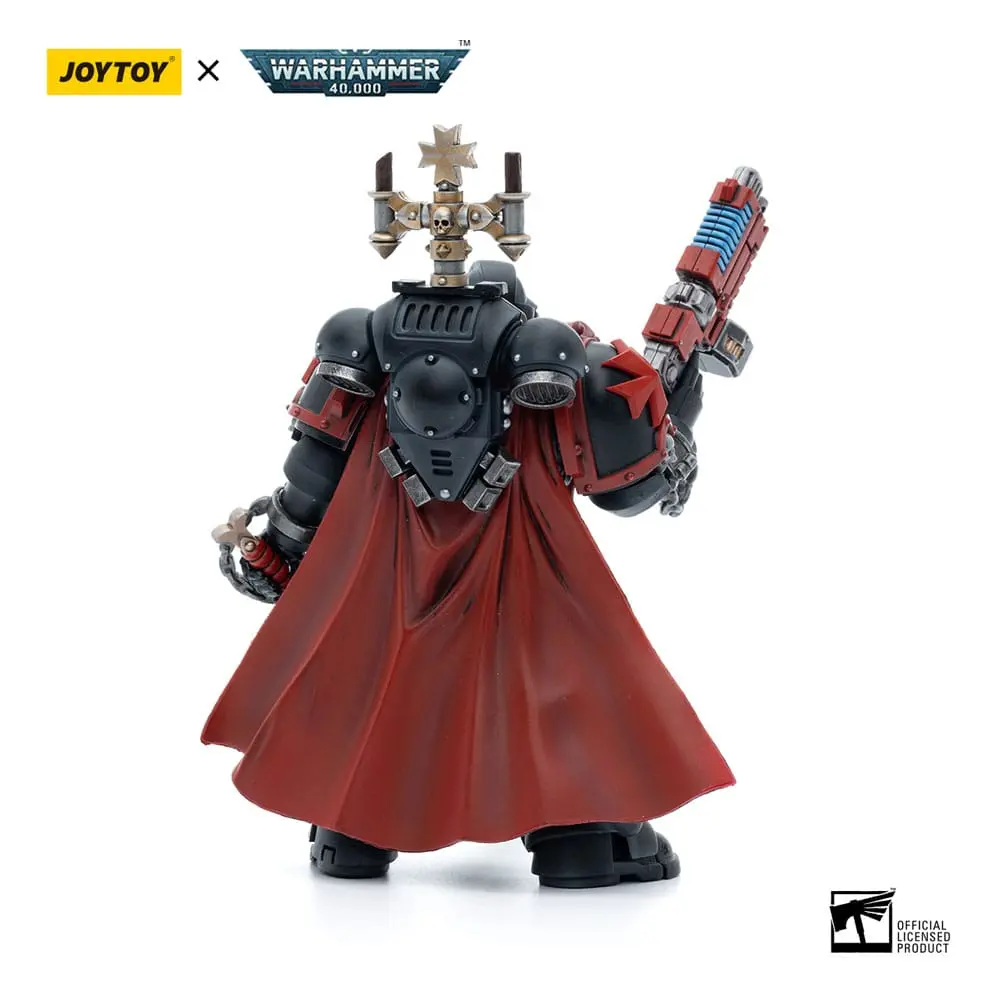 Warhammer 40k 1/18 Black Templars Sword Brethren Brother Lombast akciófigura 12 cm termékfotó