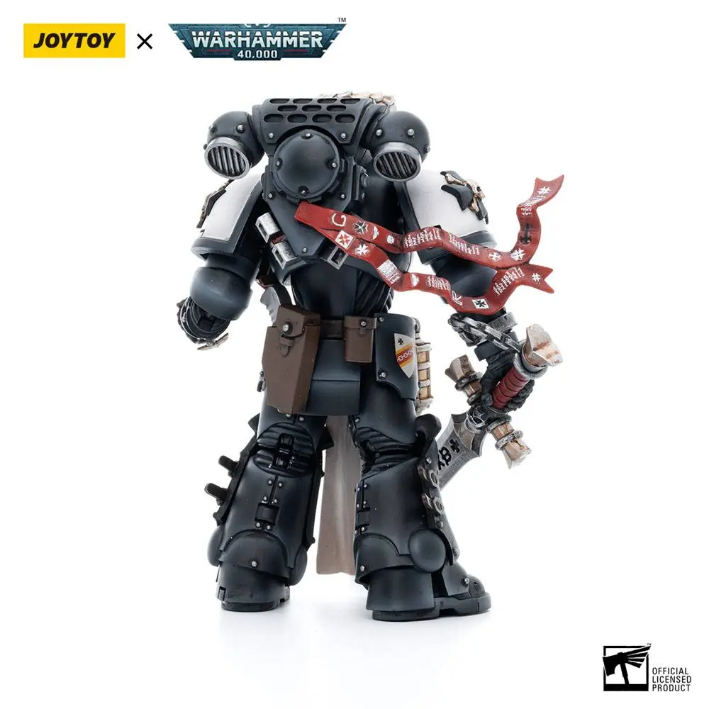 Warhammer 40k  1/18 Black Templars The Emperors Champion Rolantus akciófigura 12 cm termékfotó