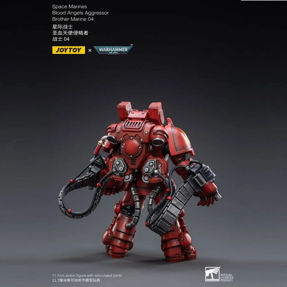 Warhammer 40k 1/18 Blood Angels Aggressor Brother Marine 04 akciófigura 12 cm termékfotó