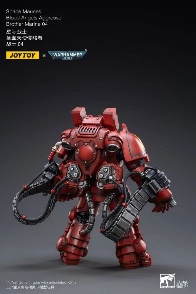 Warhammer 40k 1/18 Blood Angels Aggressor Brother Marine 04 akciófigura 12 cm termékfotó