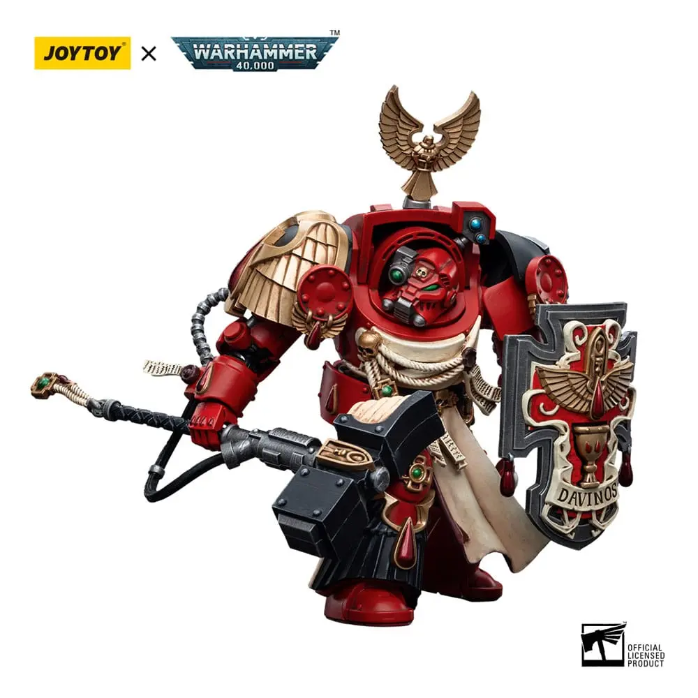 Warhammer 40k 1/18 Blood Angels Assault Terminators Brother Davinos akciófigura 12 cm termékfotó