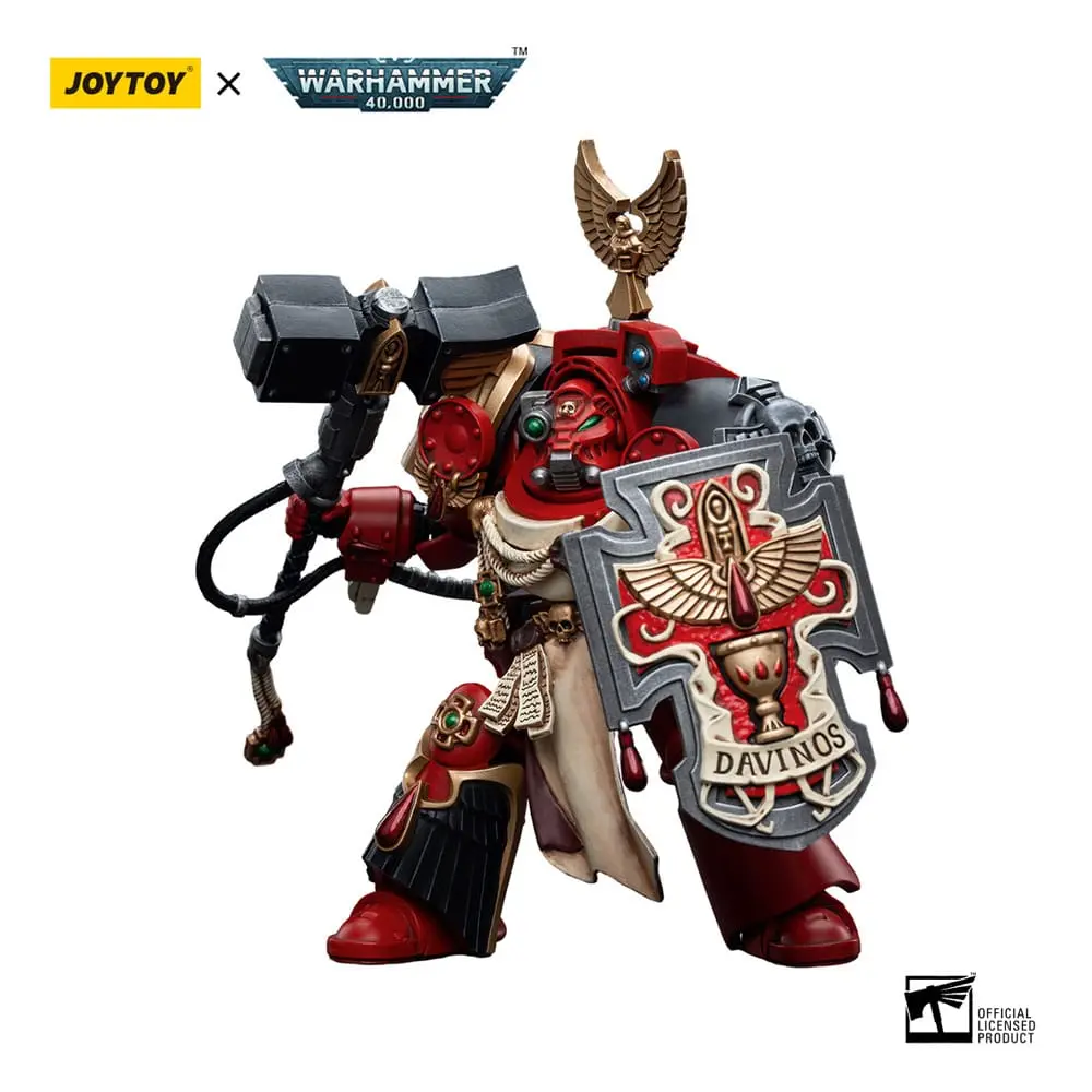 Warhammer 40k 1/18 Blood Angels Assault Terminators Brother Davinos akciófigura 12 cm termékfotó