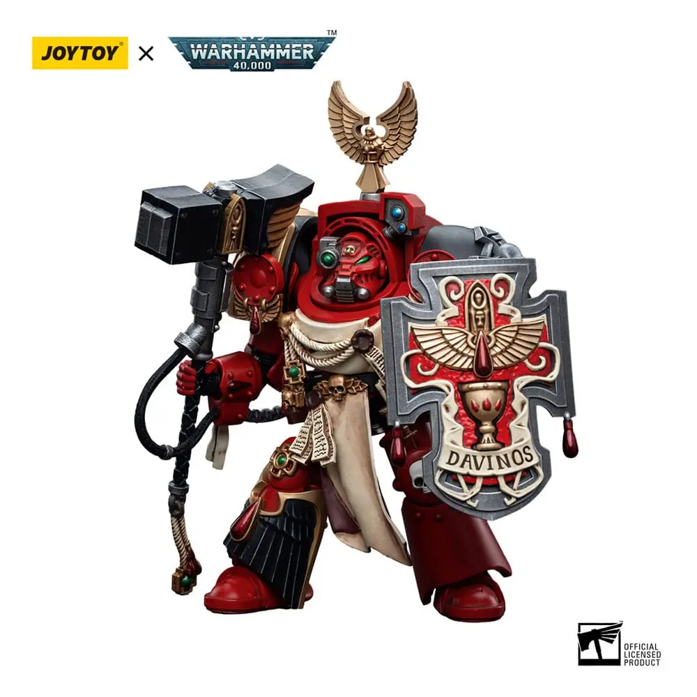 Warhammer 40k 1/18 Blood Angels Assault Terminators Brother Davinos akciófigura 12 cm termékfotó
