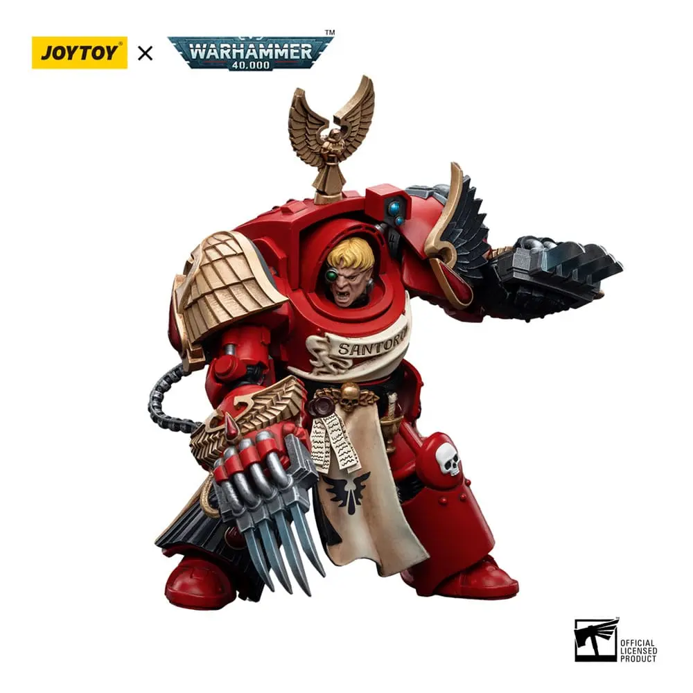 Warhammer 40k 1/18 Blood Angels Assault Terminators Sergeant Santoro akciófigura 12 cm termékfotó