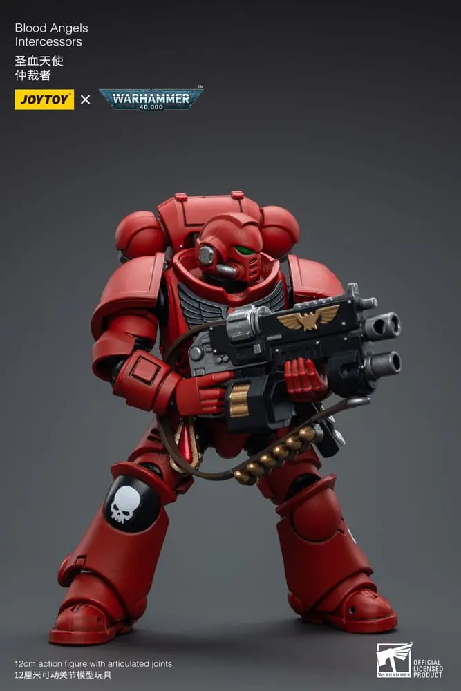 Warhammer 40k 1/18 Blood Angels Intercessors akciófigura 12 cm termékfotó