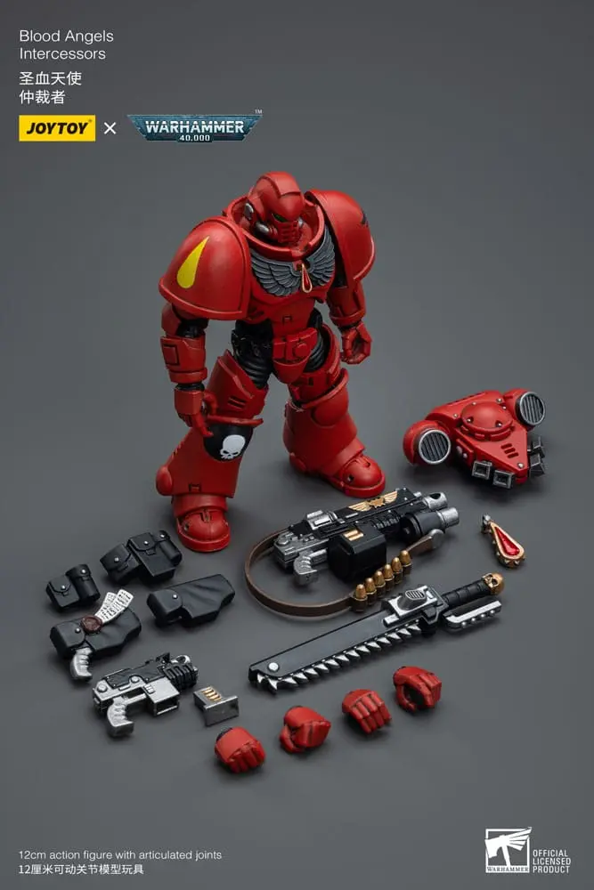 Warhammer 40k 1/18 Blood Angels Intercessors akciófigura 12 cm termékfotó