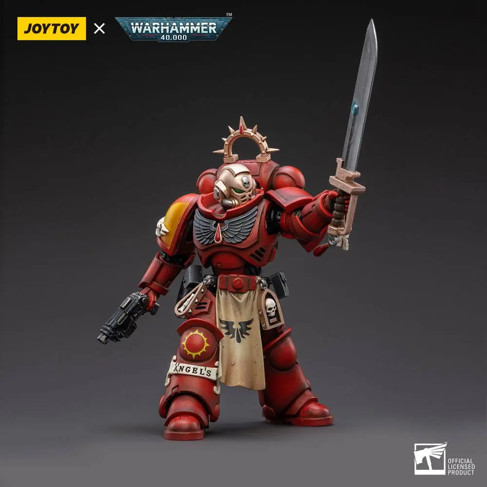 Warhammer 40k 1/18 Blood Angels Primaris Lieutenant Tolmeron akciófigura 12 cm termékfotó
