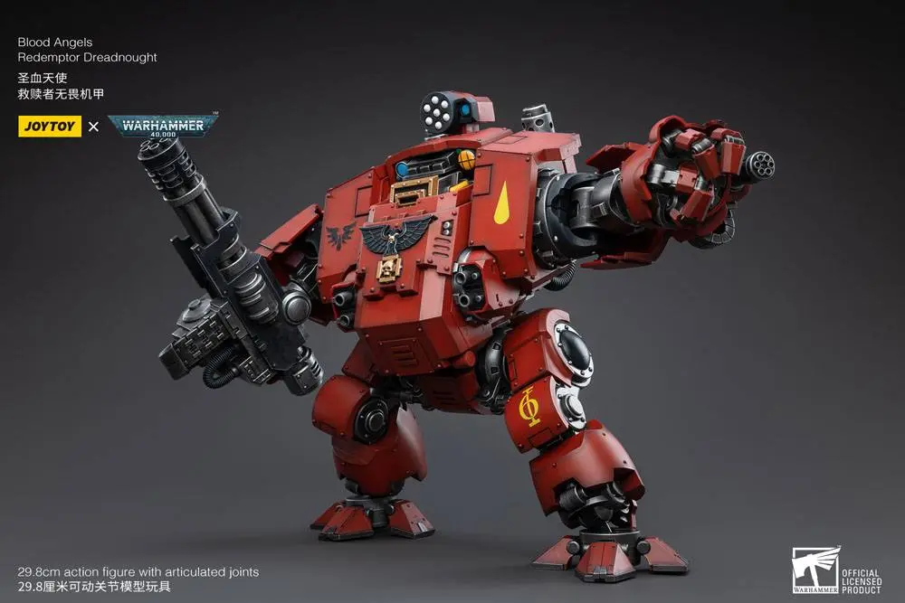Warhammer 40k 1/18 Blood Angels Redemptor Dreadnought akciófigura 30 cm termékfotó