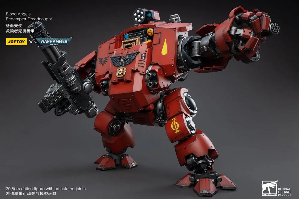 Warhammer 40k 1/18 Blood Angels Redemptor Dreadnought akciófigura 30 cm termékfotó