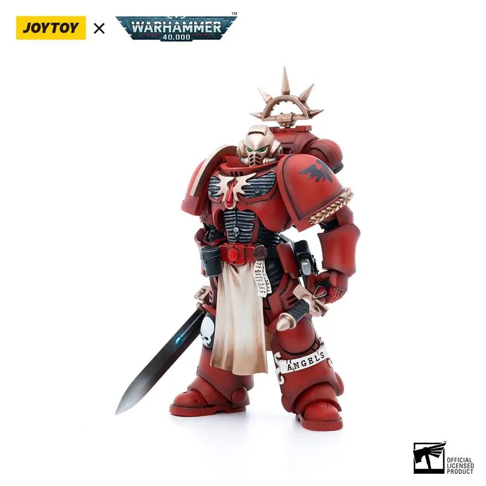 Warhammer 40k 1/18 Blood Angels Veteran Laenatus akciófigura 12 cm termékfotó