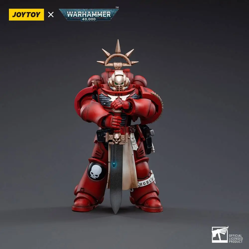 Warhammer 40k 1/18 Blood Angels Veteran Laenatus akciófigura 12 cm termékfotó