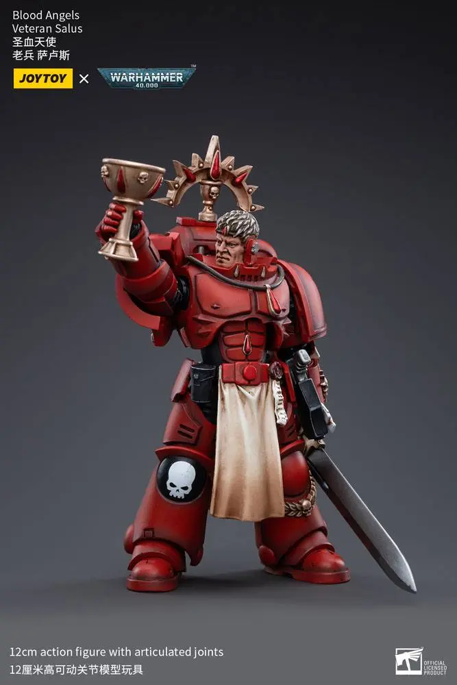 Warhammer 40k 1/18 Blood Angels Veteran Salus akciófigura 12 cm termékfotó