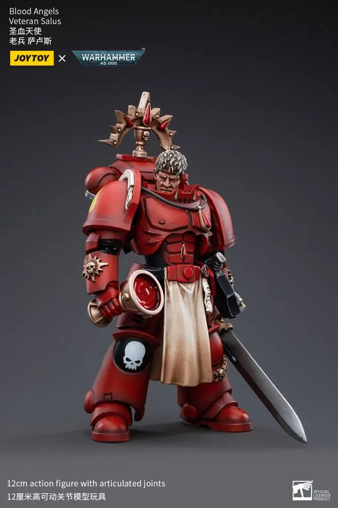 Warhammer 40k 1/18 Blood Angels Veteran Salus akciófigura 12 cm termékfotó