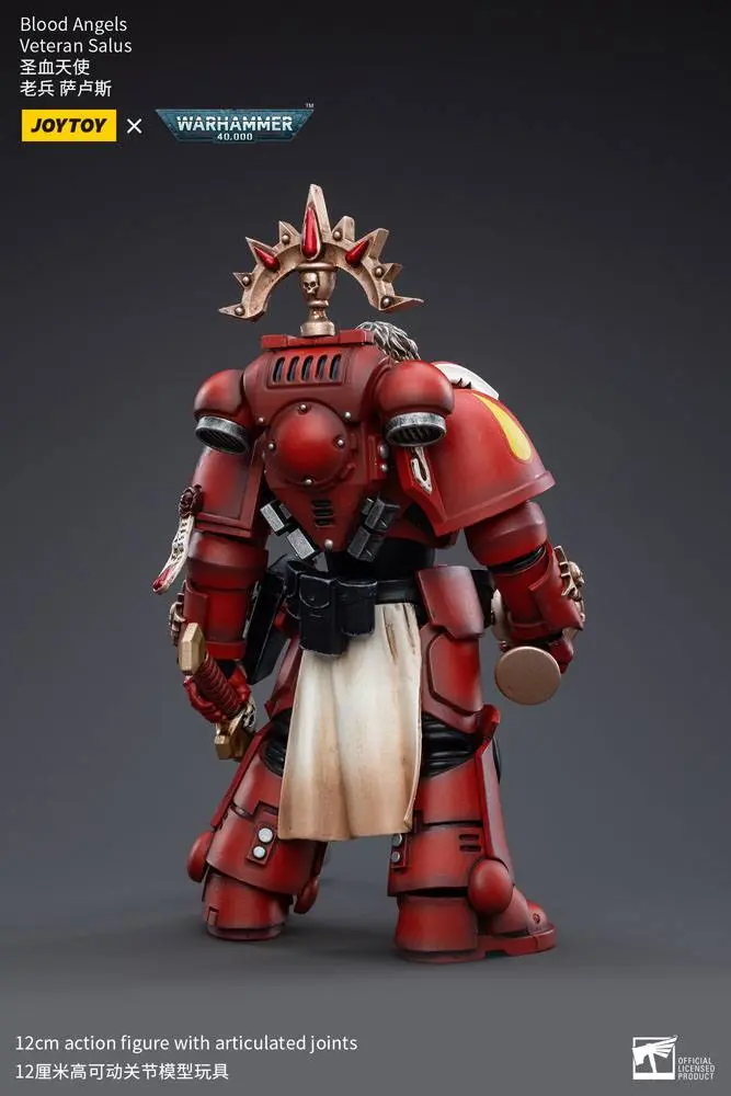 Warhammer 40k 1/18 Blood Angels Veteran Salus akciófigura 12 cm termékfotó